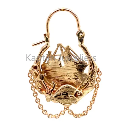 Nautische en Visserijsieraden Oorbellen c18.zij.1.3.17