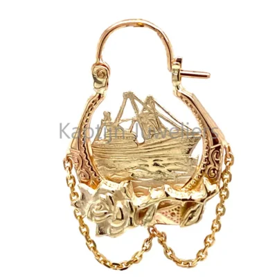 Nautische en Visserijsieraden Oorbellen c18.zij.3.32