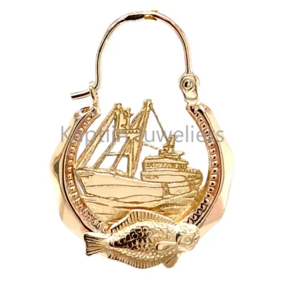 Nautische en Visserijsieraden Oorbellen c20.co.5