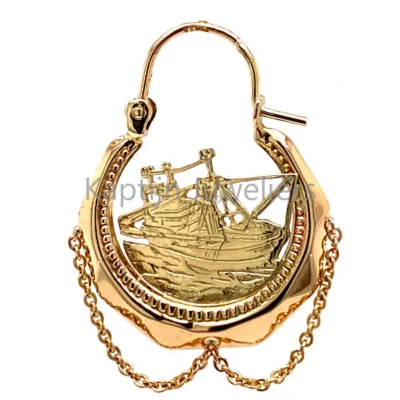Nautische en Visserijsieraden Oorbellen c20.ss.3