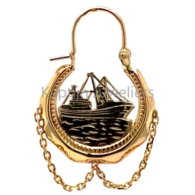 Nautische en Visserijsieraden Oorbellen c20.zij.3