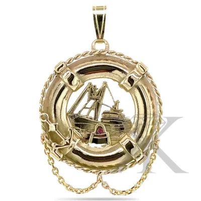 Nautische en Visserijsieraden r604.co.1.2g.3